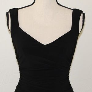 Laundry by Shelli Segal black maxi dress